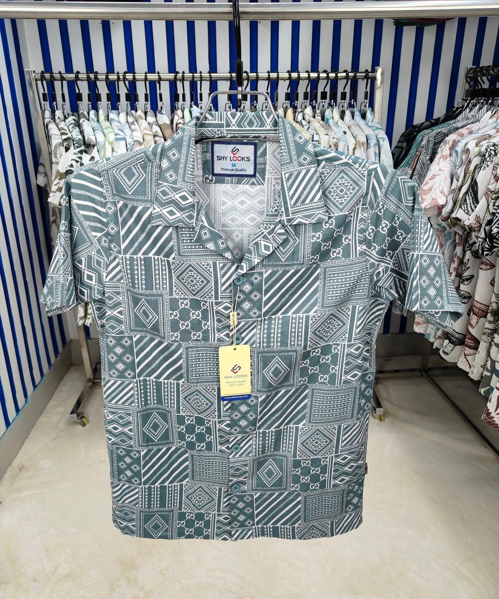 Drop Sholder Qban Half Shirt